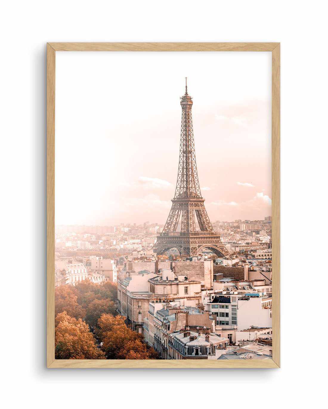 Summer Haze | Paris Art Print-PRINT-Olive et Oriel-Olive et Oriel-A5 | 5.8" x 8.3" | 14.8 x 21cm-Oak-With White Border-Buy-Australian-Art-Prints-Online-with-Olive-et-Oriel-Your-Artwork-Specialists-Austrailia-Decorate-With-Coastal-Photo-Wall-Art-Prints-From-Our-Beach-House-Artwork-Collection-Fine-Poster-and-Framed-Artwork