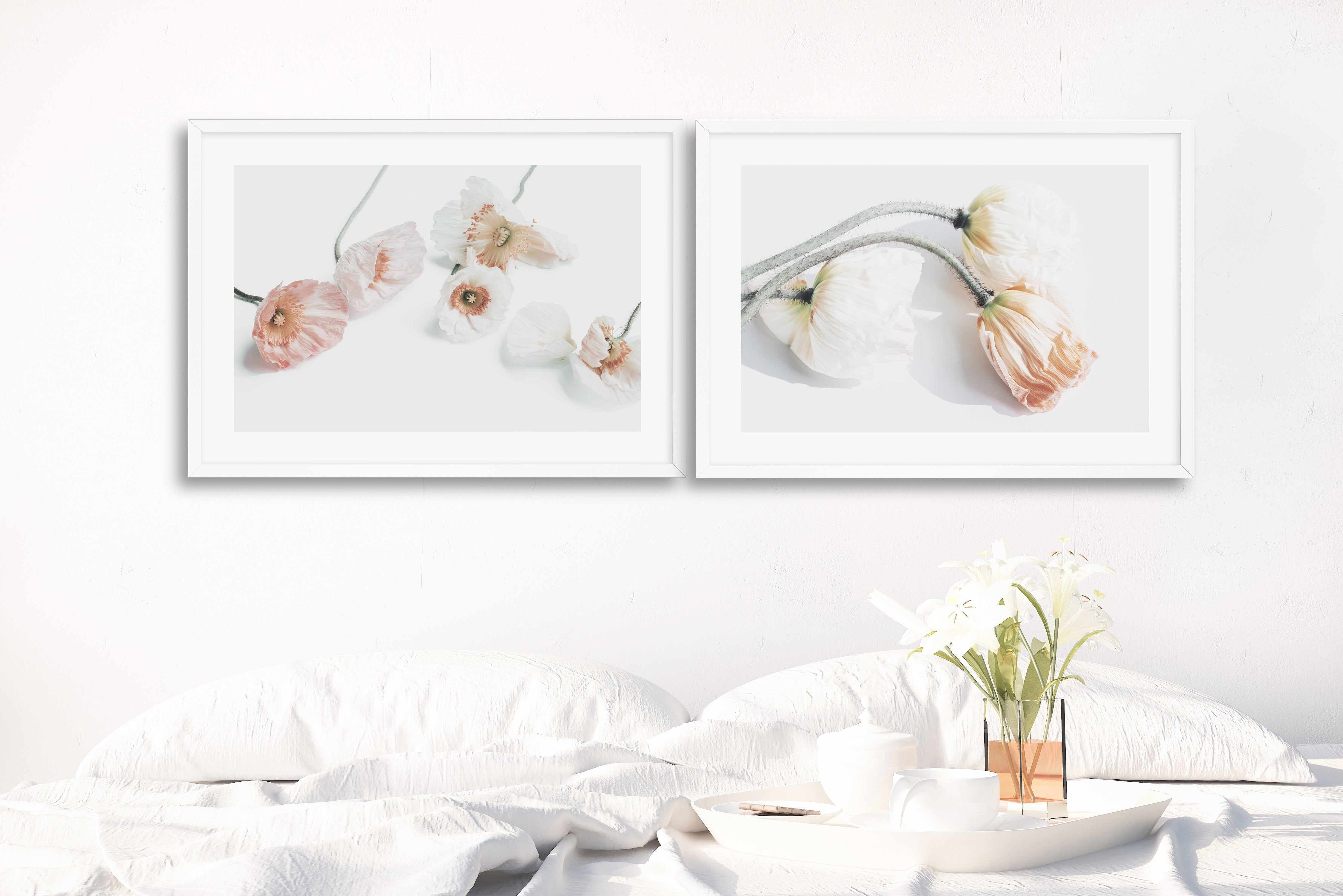 Summer Poppies I | LS Art Print-PRINT-Olive et Oriel-Olive et Oriel-Buy-Australian-Art-Prints-Online-with-Olive-et-Oriel-Your-Artwork-Specialists-Austrailia-Decorate-With-Coastal-Photo-Wall-Art-Prints-From-Our-Beach-House-Artwork-Collection-Fine-Poster-and-Framed-Artwork