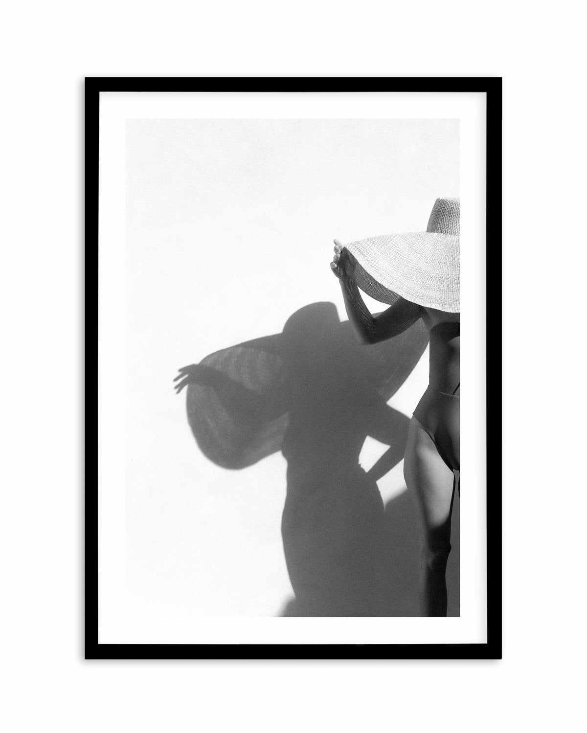 Summer Silhouettes by Mario Stefanelli Art Print-PRINT-Olive et Oriel-Mario Stefanelli-A5 | 5.8" x 8.3" | 14.8 x 21cm-Black-With White Border-Buy-Australian-Art-Prints-Online-with-Olive-et-Oriel-Your-Artwork-Specialists-Austrailia-Decorate-With-Coastal-Photo-Wall-Art-Prints-From-Our-Beach-House-Artwork-Collection-Fine-Poster-and-Framed-Artwork