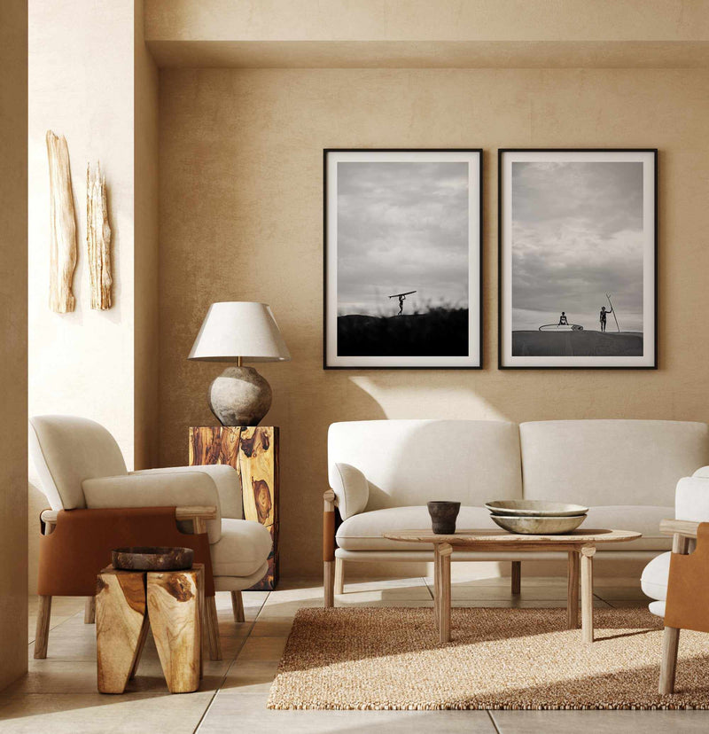 Summer Storm I by Mario Stefanelli Art Print-PRINT-Olive et Oriel-Mario Stefanelli-Buy-Australian-Art-Prints-Online-with-Olive-et-Oriel-Your-Artwork-Specialists-Austrailia-Decorate-With-Coastal-Photo-Wall-Art-Prints-From-Our-Beach-House-Artwork-Collection-Fine-Poster-and-Framed-Artwork
