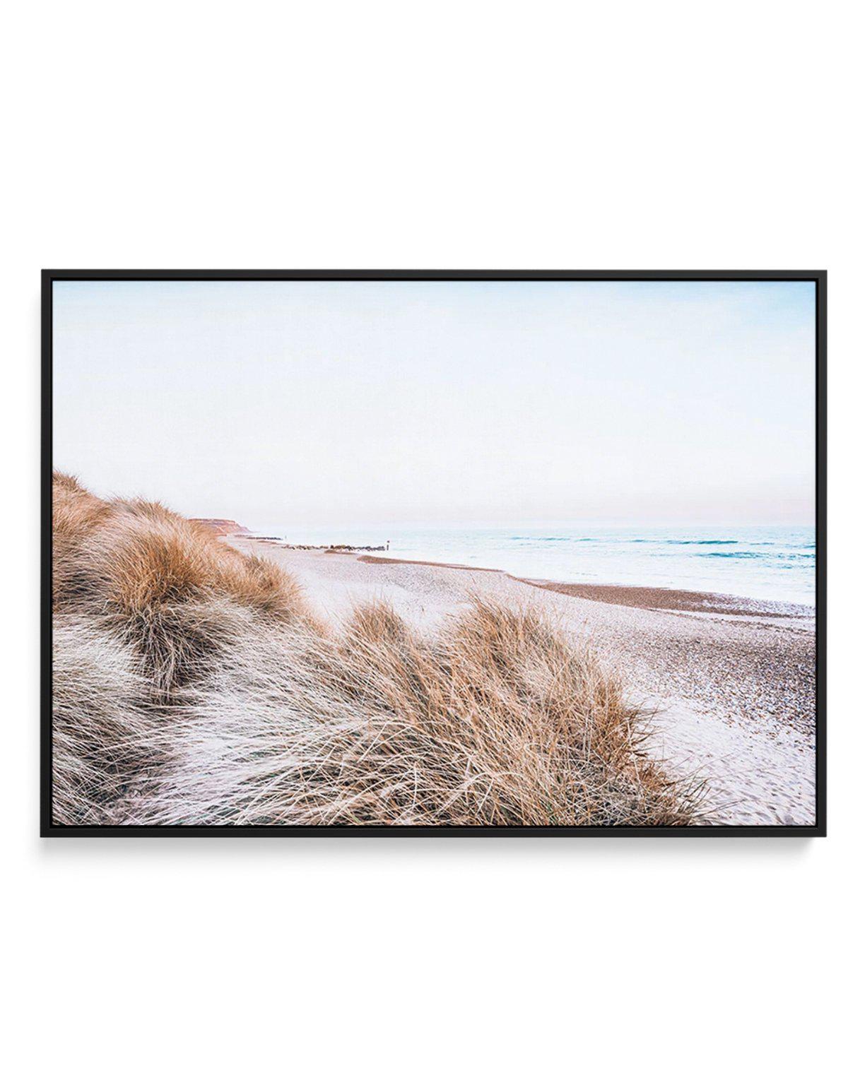 Sunrise by the Seaside | Framed Canvas-CANVAS-You can shop wall art online with Olive et Oriel for everything from abstract art to fun kids wall art. Our beautiful modern art prints and canvas art are available from large canvas prints to wall art paintings and our proudly Australian artwork collection offers only the highest quality framed large wall art and canvas art Australia - You can buy fashion photography prints or Hampton print posters and paintings on canvas from Olive et Oriel and hav