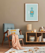 Super Robot Art Print-PRINT-Olive et Oriel-Olive et Oriel-Buy-Australian-Art-Prints-Online-with-Olive-et-Oriel-Your-Artwork-Specialists-Austrailia-Decorate-With-Coastal-Photo-Wall-Art-Prints-From-Our-Beach-House-Artwork-Collection-Fine-Poster-and-Framed-Artwork