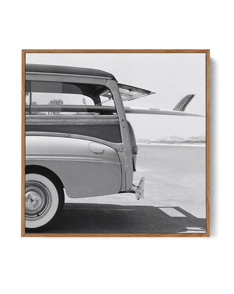 Surf Van No II SQ | Framed Canvas-CANVAS-You can shop wall art online with Olive et Oriel for everything from abstract art to fun kids wall art. Our beautiful modern art prints and canvas art are available from large canvas prints to wall art paintings and our proudly Australian artwork collection offers only the highest quality framed large wall art and canvas art Australia - You can buy fashion photography prints or Hampton print posters and paintings on canvas from Olive et Oriel and have the