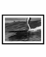 Surfer Girl, Malibu by Mario Stefanelli Art Print-PRINT-Olive et Oriel-Mario Stefanelli-A5 | 5.8" x 8.3" | 14.8 x 21cm-Black-With White Border-Buy-Australian-Art-Prints-Online-with-Olive-et-Oriel-Your-Artwork-Specialists-Austrailia-Decorate-With-Coastal-Photo-Wall-Art-Prints-From-Our-Beach-House-Artwork-Collection-Fine-Poster-and-Framed-Artwork