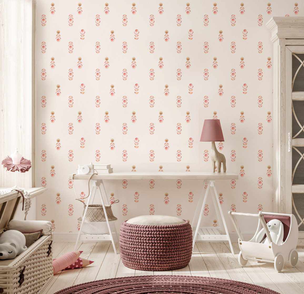 Sweet Boho Wallpaper - Olive et Oriel