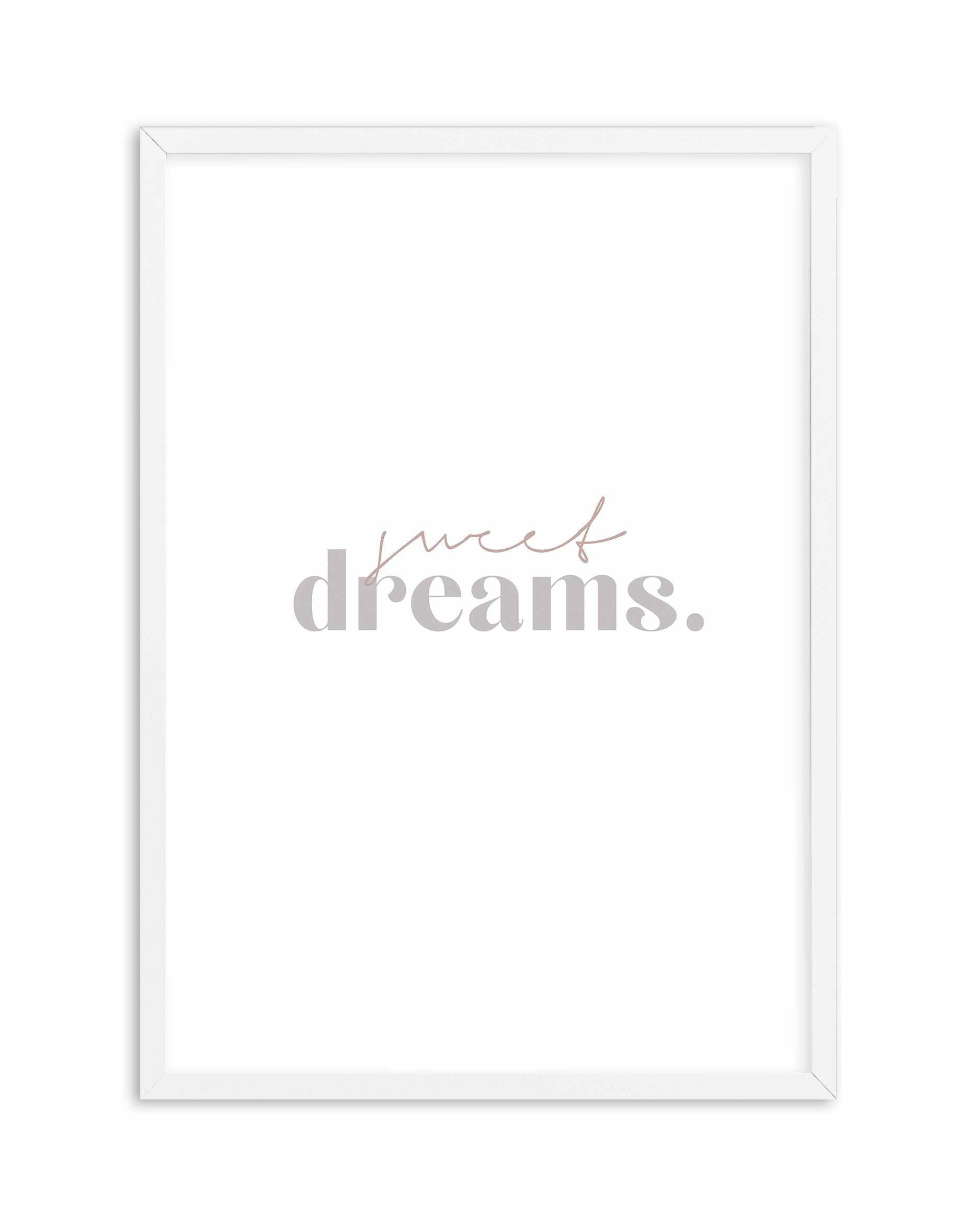 Sweet Dreams Art Print-PRINT-Olive et Oriel-Olive et Oriel-A5 | 5.8" x 8.3" | 14.8 x 21cm-White-With White Border-Buy-Australian-Art-Prints-Online-with-Olive-et-Oriel-Your-Artwork-Specialists-Austrailia-Decorate-With-Coastal-Photo-Wall-Art-Prints-From-Our-Beach-House-Artwork-Collection-Fine-Poster-and-Framed-Artwork