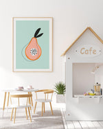 Sweet Little Pear Art Print-PRINT-Olive et Oriel-Olive et Oriel-Buy-Australian-Art-Prints-Online-with-Olive-et-Oriel-Your-Artwork-Specialists-Austrailia-Decorate-With-Coastal-Photo-Wall-Art-Prints-From-Our-Beach-House-Artwork-Collection-Fine-Poster-and-Framed-Artwork