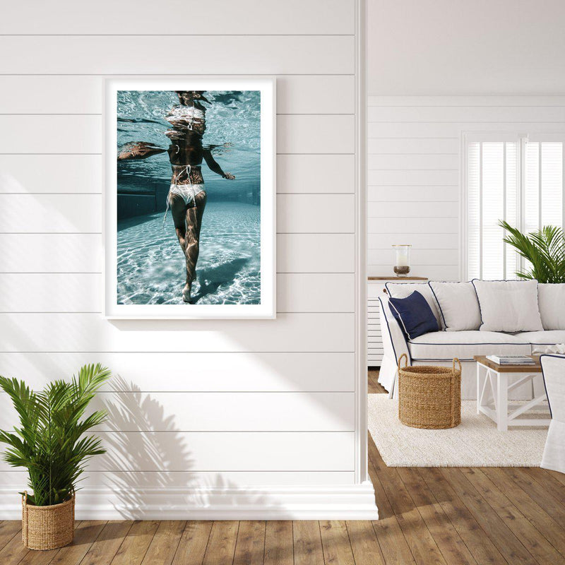 Swim Art Print-PRINT-Olive et Oriel-Olive et Oriel-Buy-Australian-Art-Prints-Online-with-Olive-et-Oriel-Your-Artwork-Specialists-Austrailia-Decorate-With-Coastal-Photo-Wall-Art-Prints-From-Our-Beach-House-Artwork-Collection-Fine-Poster-and-Framed-Artwork