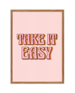 Take It Easy Art Print-PRINT-Olive et Oriel-Olive et Oriel-Buy-Australian-Art-Prints-Online-with-Olive-et-Oriel-Your-Artwork-Specialists-Austrailia-Decorate-With-Coastal-Photo-Wall-Art-Prints-From-Our-Beach-House-Artwork-Collection-Fine-Poster-and-Framed-Artwork