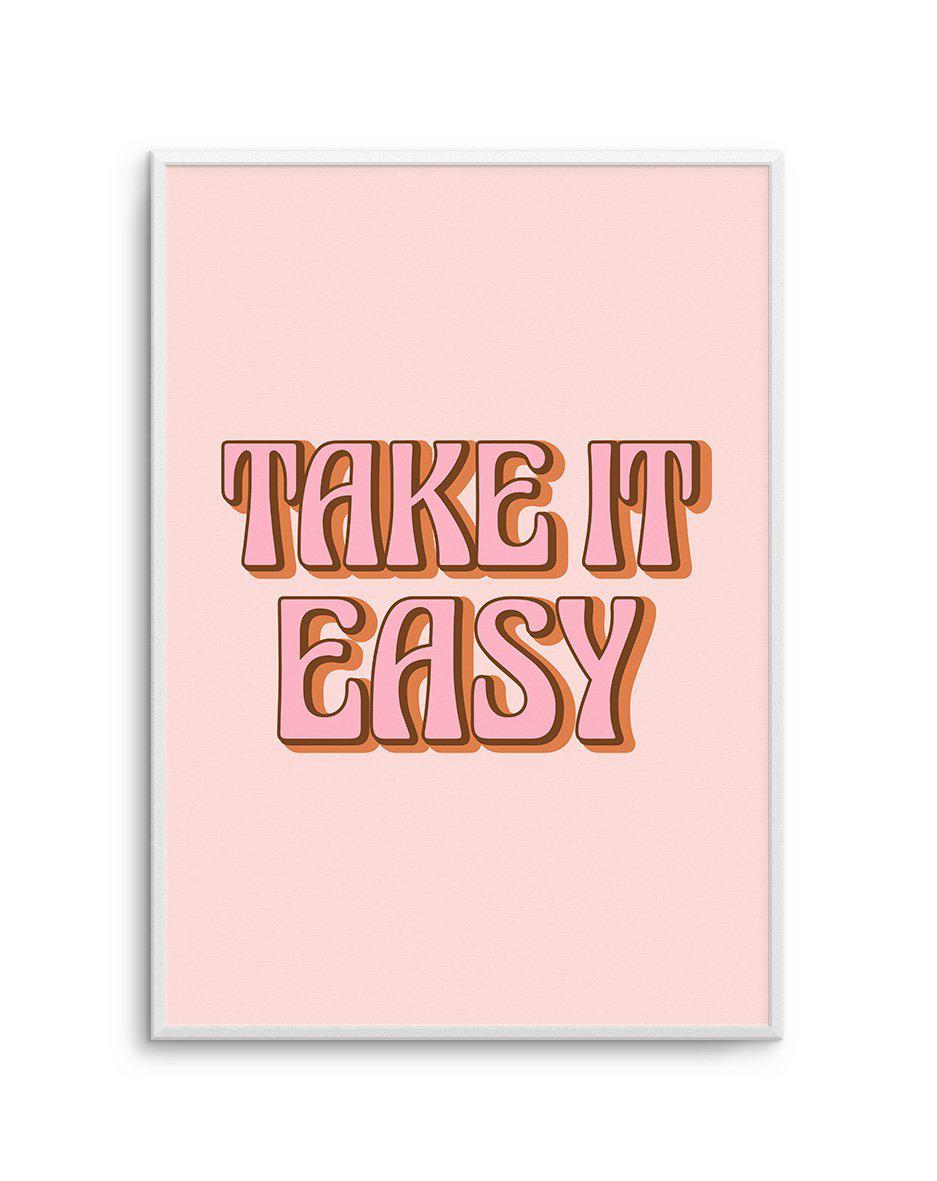 Take It Easy Art Print-PRINT-Olive et Oriel-Olive et Oriel-A5 | 5.8" x 8.3" | 14.8 x 21cm-Unframed Art Print-With White Border-Buy-Australian-Art-Prints-Online-with-Olive-et-Oriel-Your-Artwork-Specialists-Austrailia-Decorate-With-Coastal-Photo-Wall-Art-Prints-From-Our-Beach-House-Artwork-Collection-Fine-Poster-and-Framed-Artwork