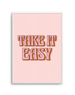 Take It Easy Art Print-PRINT-Olive et Oriel-Olive et Oriel-A5 | 5.8" x 8.3" | 14.8 x 21cm-Unframed Art Print-With White Border-Buy-Australian-Art-Prints-Online-with-Olive-et-Oriel-Your-Artwork-Specialists-Austrailia-Decorate-With-Coastal-Photo-Wall-Art-Prints-From-Our-Beach-House-Artwork-Collection-Fine-Poster-and-Framed-Artwork