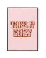 Take It Easy | Framed Canvas-CANVAS-You can shop wall art online with Olive et Oriel for everything from abstract art to fun kids wall art. Our beautiful modern art prints and canvas art are available from large canvas prints to wall art paintings and our proudly Australian artwork collection offers only the highest quality framed large wall art and canvas art Australia - You can buy fashion photography prints or Hampton print posters and paintings on canvas from Olive et Oriel and have them del
