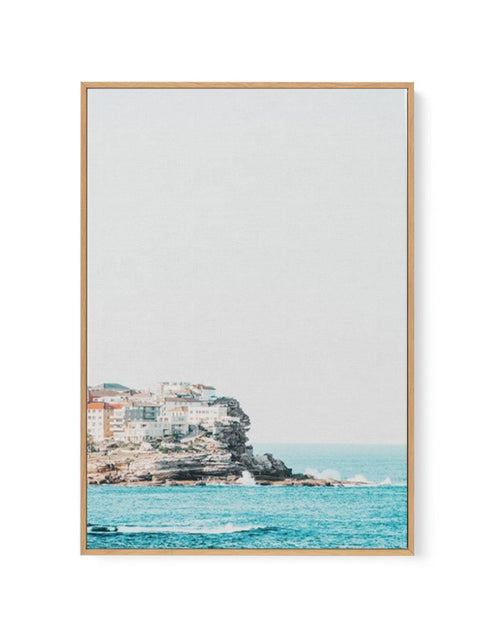 Tamarama Headland | Framed Canvas-CANVAS-You can shop wall art online with Olive et Oriel for everything from abstract art to fun kids wall art. Our beautiful modern art prints and canvas art are available from large canvas prints to wall art paintings and our proudly Australian artwork collection offers only the highest quality framed large wall art and canvas art Australia - You can buy fashion photography prints or Hampton print posters and paintings on canvas from Olive et Oriel and have the