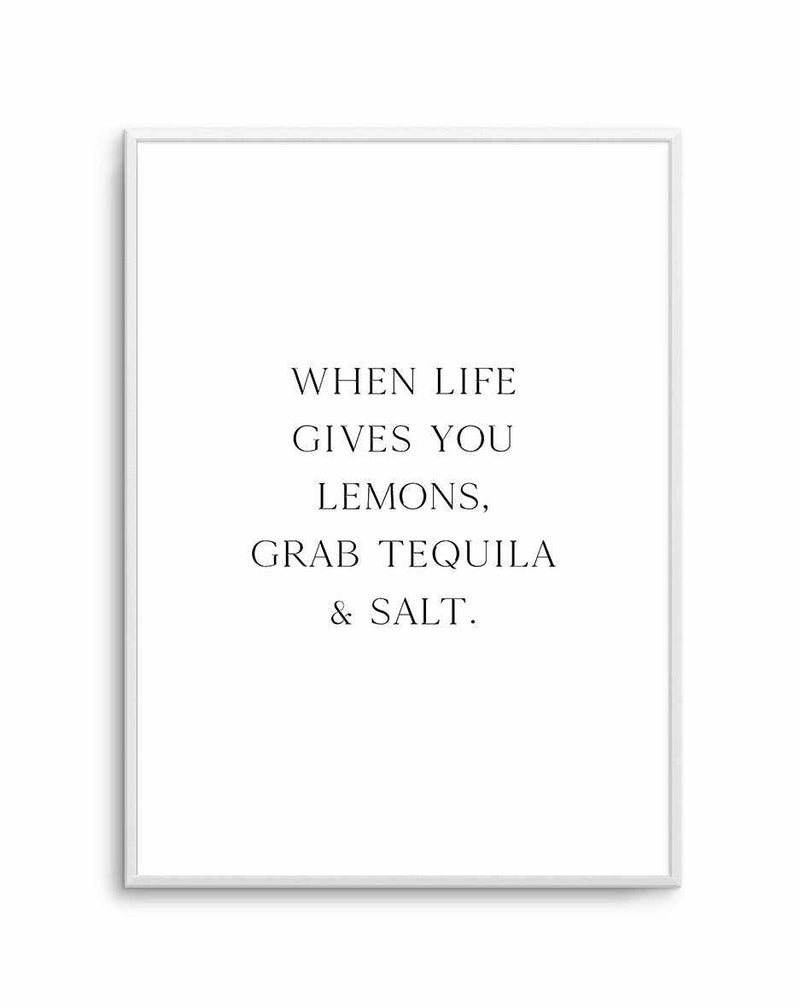 Tequila & Salt Art Print-PRINT-Olive et Oriel-Olive et Oriel-A3 | 11.7" x 16.5" | 29.7 x 42 cm-Unframed Art Print-With White Border-Buy-Australian-Art-Prints-Online-with-Olive-et-Oriel-Your-Artwork-Specialists-Austrailia-Decorate-With-Coastal-Photo-Wall-Art-Prints-From-Our-Beach-House-Artwork-Collection-Fine-Poster-and-Framed-Artwork