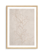 Terra Botanica I Art Print-PRINT-Olive et Oriel-Olive et Oriel-A5 | 5.8" x 8.3" | 14.8 x 21cm-Oak-With White Border-Buy-Australian-Art-Prints-Online-with-Olive-et-Oriel-Your-Artwork-Specialists-Austrailia-Decorate-With-Coastal-Photo-Wall-Art-Prints-From-Our-Beach-House-Artwork-Collection-Fine-Poster-and-Framed-Artwork