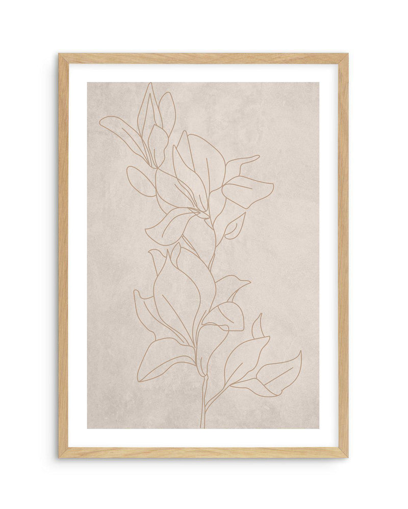 Terra Botanica I Art Print-PRINT-Olive et Oriel-Olive et Oriel-A5 | 5.8" x 8.3" | 14.8 x 21cm-Oak-With White Border-Buy-Australian-Art-Prints-Online-with-Olive-et-Oriel-Your-Artwork-Specialists-Austrailia-Decorate-With-Coastal-Photo-Wall-Art-Prints-From-Our-Beach-House-Artwork-Collection-Fine-Poster-and-Framed-Artwork