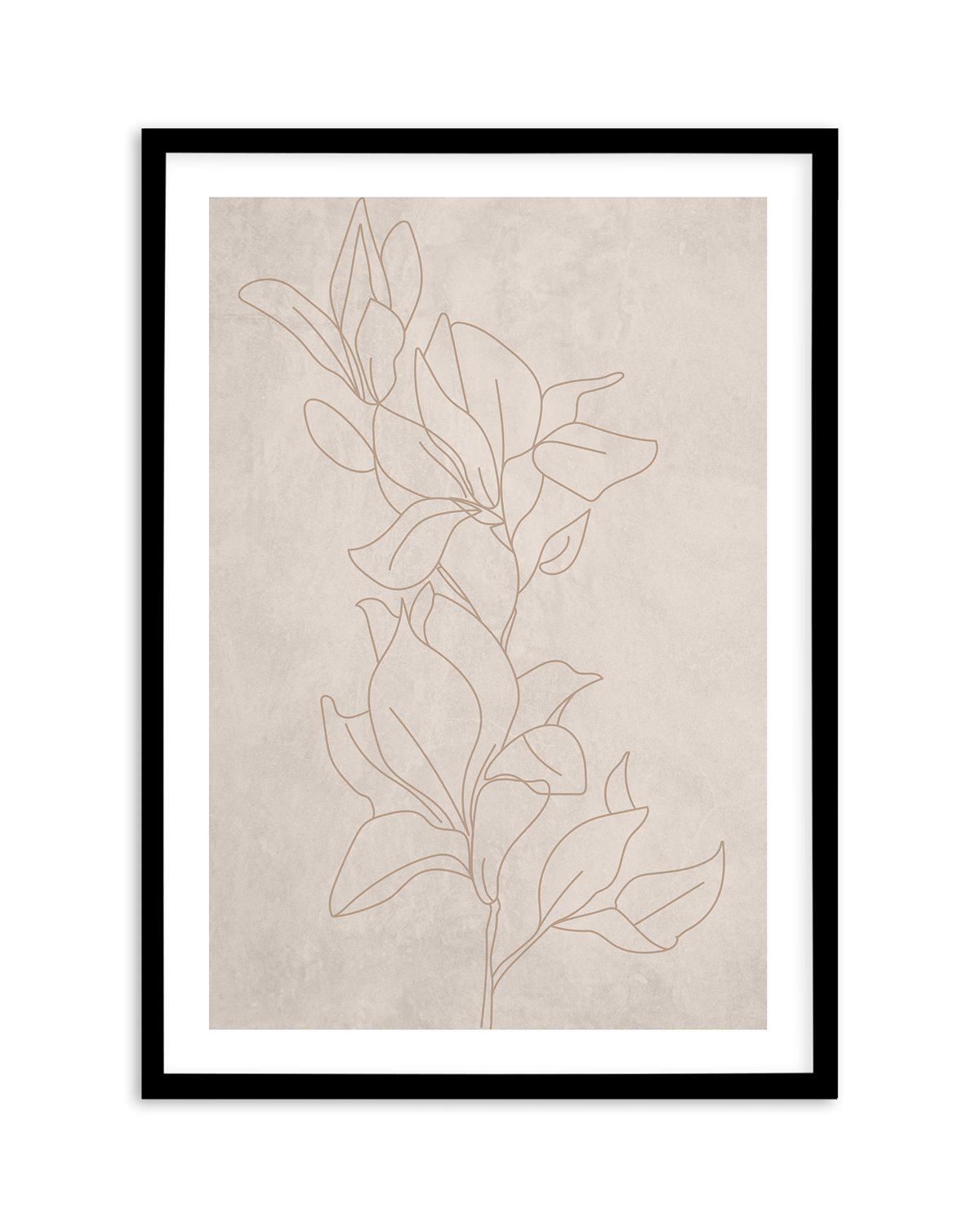 Terra Botanica I Art Print-PRINT-Olive et Oriel-Olive et Oriel-A5 | 5.8" x 8.3" | 14.8 x 21cm-Black-With White Border-Buy-Australian-Art-Prints-Online-with-Olive-et-Oriel-Your-Artwork-Specialists-Austrailia-Decorate-With-Coastal-Photo-Wall-Art-Prints-From-Our-Beach-House-Artwork-Collection-Fine-Poster-and-Framed-Artwork