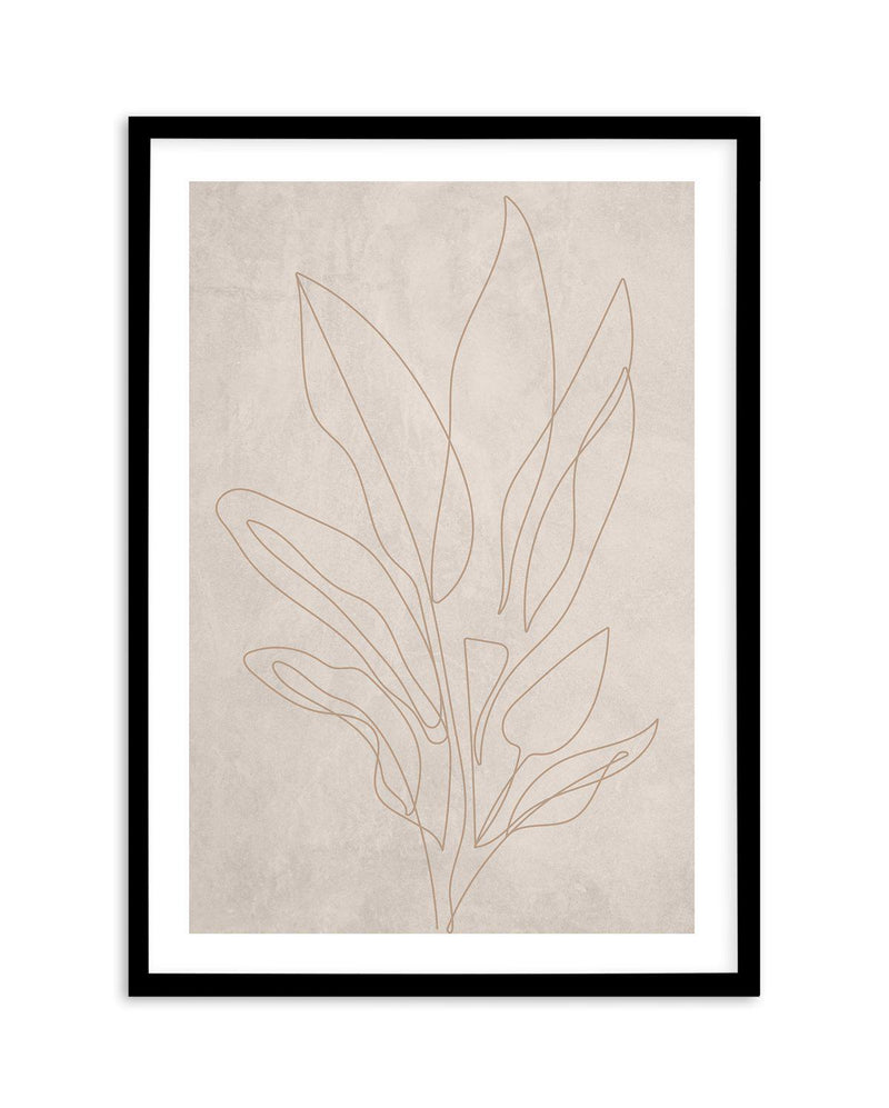 Terra Botanica II Art Print-PRINT-Olive et Oriel-Olive et Oriel-A5 | 5.8" x 8.3" | 14.8 x 21cm-Black-With White Border-Buy-Australian-Art-Prints-Online-with-Olive-et-Oriel-Your-Artwork-Specialists-Austrailia-Decorate-With-Coastal-Photo-Wall-Art-Prints-From-Our-Beach-House-Artwork-Collection-Fine-Poster-and-Framed-Artwork