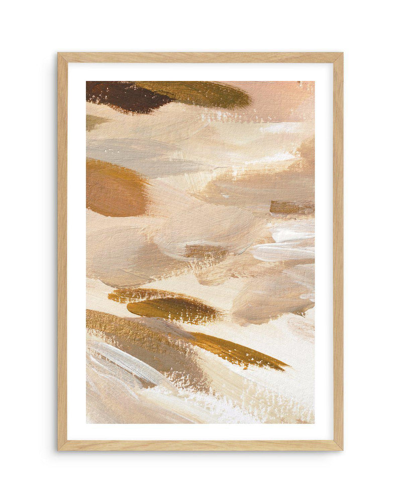 Terra Luxe I Art Print-PRINT-Olive et Oriel-Olive et Oriel-A4 | 8.3" x 11.7" | 21 x 29.7cm-Oak-With White Border-Buy-Australian-Art-Prints-Online-with-Olive-et-Oriel-Your-Artwork-Specialists-Austrailia-Decorate-With-Coastal-Photo-Wall-Art-Prints-From-Our-Beach-House-Artwork-Collection-Fine-Poster-and-Framed-Artwork