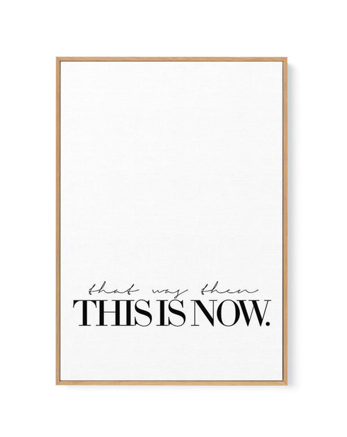 That Was Then, This Is Now | Framed Canvas-CANVAS-You can shop wall art online with Olive et Oriel for everything from abstract art to fun kids wall art. Our beautiful modern art prints and canvas art are available from large canvas prints to wall art paintings and our proudly Australian artwork collection offers only the highest quality framed large wall art and canvas art Australia - You can buy fashion photography prints or Hampton print posters and paintings on canvas from Olive et Oriel and