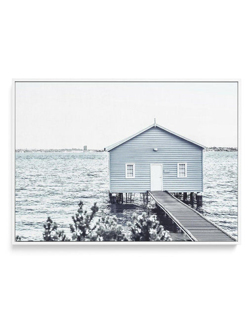 The Boathouse | WA | Framed Canvas-CANVAS-You can shop wall art online with Olive et Oriel for everything from abstract art to fun kids wall art. Our beautiful modern art prints and canvas art are available from large canvas prints to wall art paintings and our proudly Australian artwork collection offers only the highest quality framed large wall art and canvas art Australia - You can buy fashion photography prints or Hampton print posters and paintings on canvas from Olive et Oriel and have th