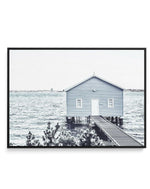 The Boathouse | WA | Framed Canvas-CANVAS-You can shop wall art online with Olive et Oriel for everything from abstract art to fun kids wall art. Our beautiful modern art prints and canvas art are available from large canvas prints to wall art paintings and our proudly Australian artwork collection offers only the highest quality framed large wall art and canvas art Australia - You can buy fashion photography prints or Hampton print posters and paintings on canvas from Olive et Oriel and have th