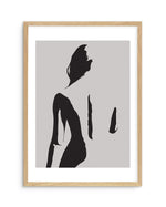 The Body I Art Print-PRINT-Olive et Oriel-Olive et Oriel-A5 | 5.8" x 8.3" | 14.8 x 21cm-Oak-With White Border-Buy-Australian-Art-Prints-Online-with-Olive-et-Oriel-Your-Artwork-Specialists-Austrailia-Decorate-With-Coastal-Photo-Wall-Art-Prints-From-Our-Beach-House-Artwork-Collection-Fine-Poster-and-Framed-Artwork