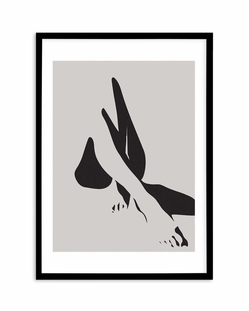 The Body II Art Print-PRINT-Olive et Oriel-Olive et Oriel-A5 | 5.8" x 8.3" | 14.8 x 21cm-Black-With White Border-Buy-Australian-Art-Prints-Online-with-Olive-et-Oriel-Your-Artwork-Specialists-Austrailia-Decorate-With-Coastal-Photo-Wall-Art-Prints-From-Our-Beach-House-Artwork-Collection-Fine-Poster-and-Framed-Artwork