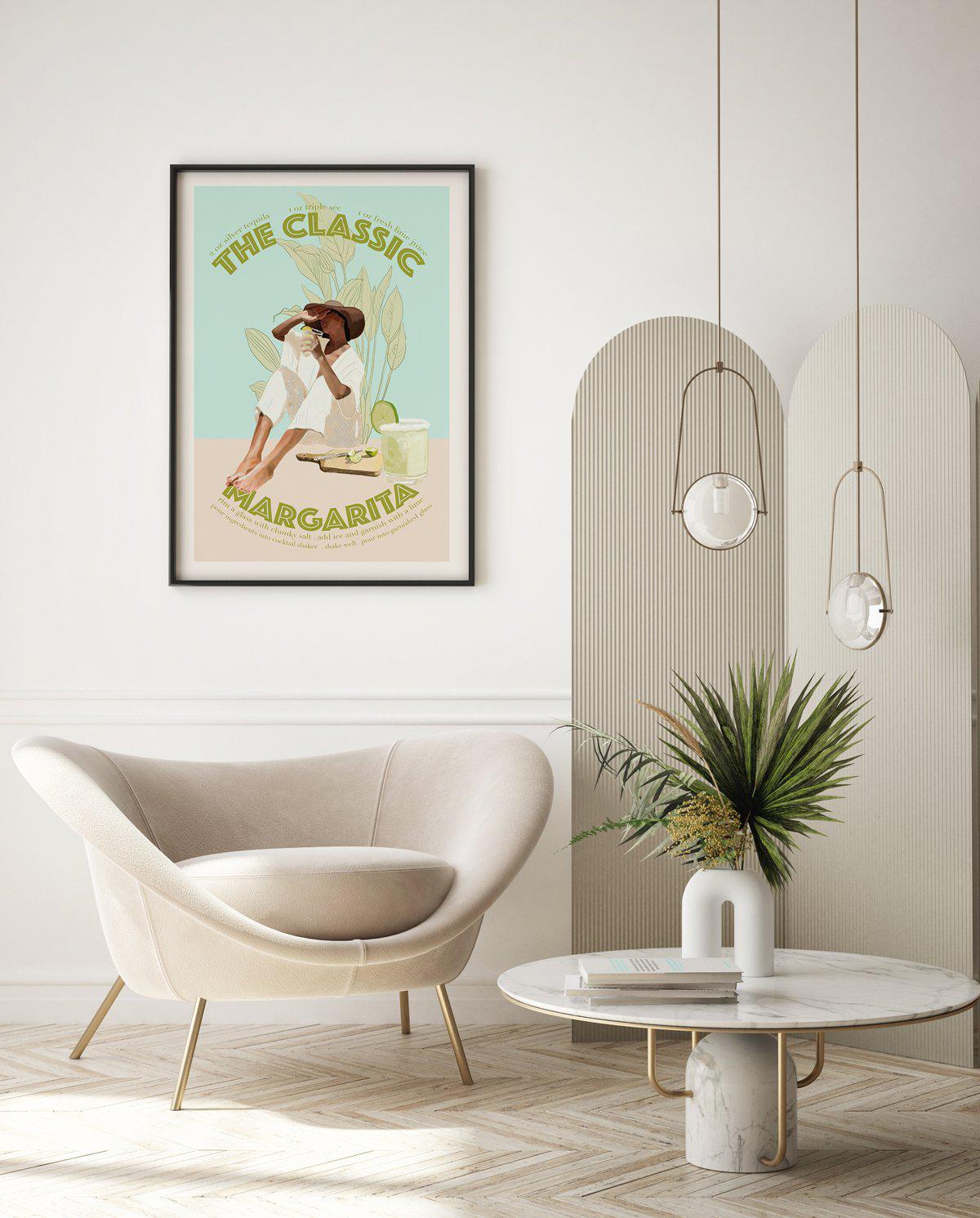 The Classic Margarita By Jenny Liz Rome Art Print-PRINT-Olive et Oriel-Olive et Oriel-Buy-Australian-Art-Prints-Online-with-Olive-et-Oriel-Your-Artwork-Specialists-Austrailia-Decorate-With-Coastal-Photo-Wall-Art-Prints-From-Our-Beach-House-Artwork-Collection-Fine-Poster-and-Framed-Artwork