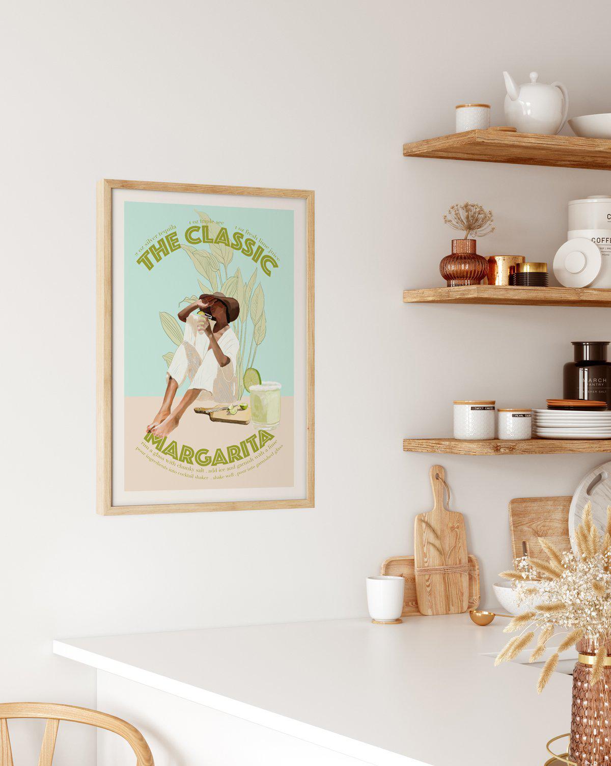 The Classic Margarita By Jenny Liz Rome Art Print-PRINT-Olive et Oriel-Olive et Oriel-Buy-Australian-Art-Prints-Online-with-Olive-et-Oriel-Your-Artwork-Specialists-Austrailia-Decorate-With-Coastal-Photo-Wall-Art-Prints-From-Our-Beach-House-Artwork-Collection-Fine-Poster-and-Framed-Artwork