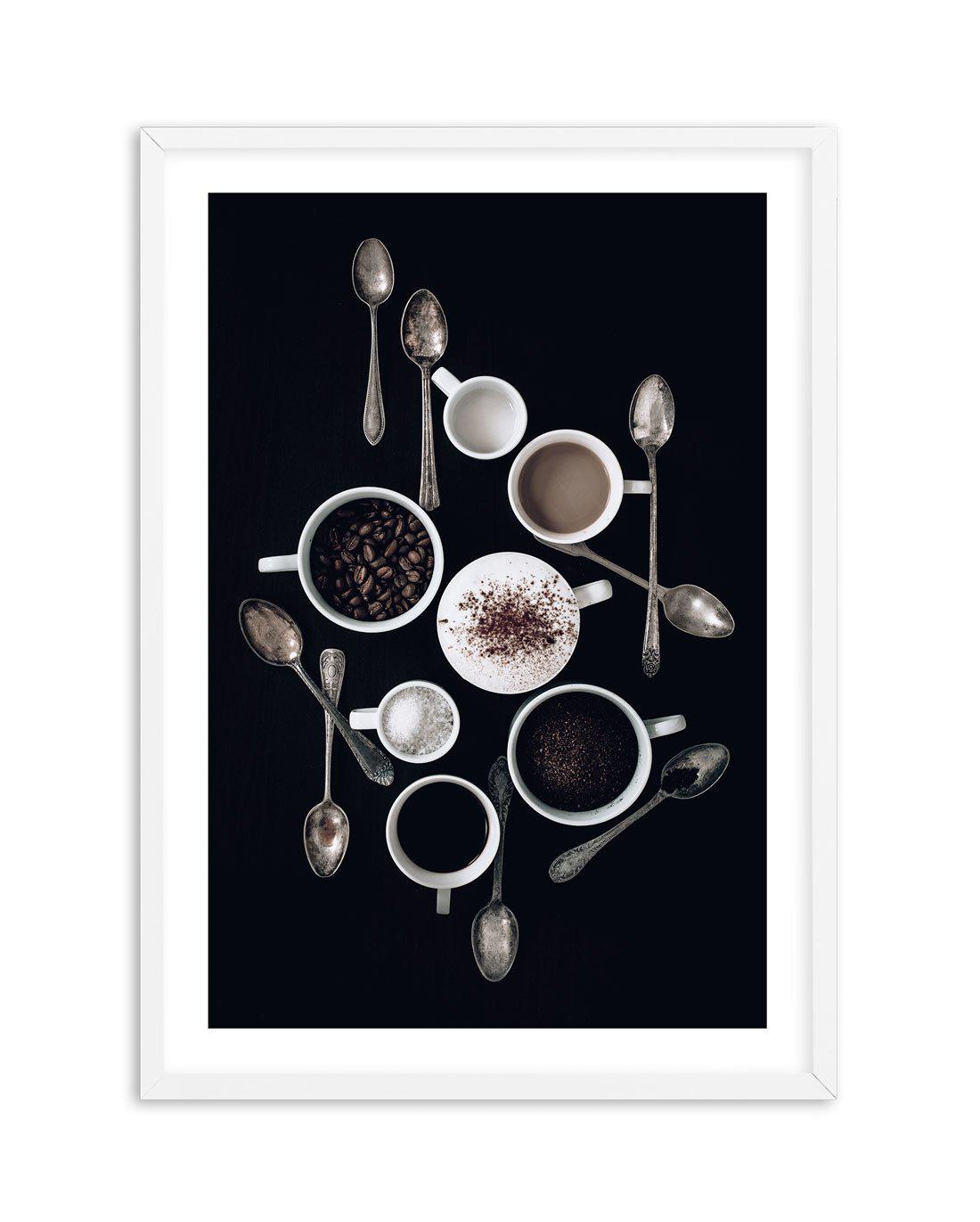 The Coffee Shot Art Print-PRINT-Olive et Oriel-Olive et Oriel-A5 | 5.8" x 8.3" | 14.8 x 21cm-White-With White Border-Buy-Australian-Art-Prints-Online-with-Olive-et-Oriel-Your-Artwork-Specialists-Austrailia-Decorate-With-Coastal-Photo-Wall-Art-Prints-From-Our-Beach-House-Artwork-Collection-Fine-Poster-and-Framed-Artwork