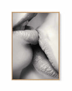 The Kiss | Framed Canvas Art Print