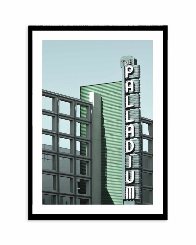 The Palladium Art Print-PRINT-Olive et Oriel-Olive et Oriel-A4 | 8.3" x 11.7" | 21 x 29.7cm-Black-With White Border-Buy-Australian-Art-Prints-Online-with-Olive-et-Oriel-Your-Artwork-Specialists-Austrailia-Decorate-With-Coastal-Photo-Wall-Art-Prints-From-Our-Beach-House-Artwork-Collection-Fine-Poster-and-Framed-Artwork