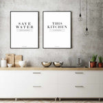 This Kitchen Is For Dancing Art Print-PRINT-Olive et Oriel-Olive et Oriel-Buy-Australian-Art-Prints-Online-with-Olive-et-Oriel-Your-Artwork-Specialists-Austrailia-Decorate-With-Coastal-Photo-Wall-Art-Prints-From-Our-Beach-House-Artwork-Collection-Fine-Poster-and-Framed-Artwork
