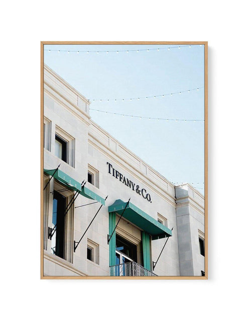 Tiffany & Co | Rodeo Drive | PT | Framed Canvas-CANVAS-You can shop wall art online with Olive et Oriel for everything from abstract art to fun kids wall art. Our beautiful modern art prints and canvas art are available from large canvas prints to wall art paintings and our proudly Australian artwork collection offers only the highest quality framed large wall art and canvas art Australia - You can buy fashion photography prints or Hampton print posters and paintings on canvas from Olive et Orie