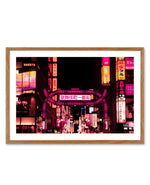 Tokyo Red Light District I Art Print-PRINT-Olive et Oriel-Olive et Oriel-50x70 cm | 19.6" x 27.5"-Walnut-With White Border-Buy-Australian-Art-Prints-Online-with-Olive-et-Oriel-Your-Artwork-Specialists-Austrailia-Decorate-With-Coastal-Photo-Wall-Art-Prints-From-Our-Beach-House-Artwork-Collection-Fine-Poster-and-Framed-Artwork