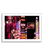 Tokyo Red Light District II Art Print-PRINT-Olive et Oriel-Olive et Oriel-A4 | 8.3" x 11.7" | 21 x 29.7cm-Unframed Art Print-With White Border-Buy-Australian-Art-Prints-Online-with-Olive-et-Oriel-Your-Artwork-Specialists-Austrailia-Decorate-With-Coastal-Photo-Wall-Art-Prints-From-Our-Beach-House-Artwork-Collection-Fine-Poster-and-Framed-Artwork