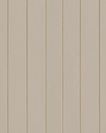 Tongue & Groove Wood Panel Wallpaper | Pebble - Olive et Oriel