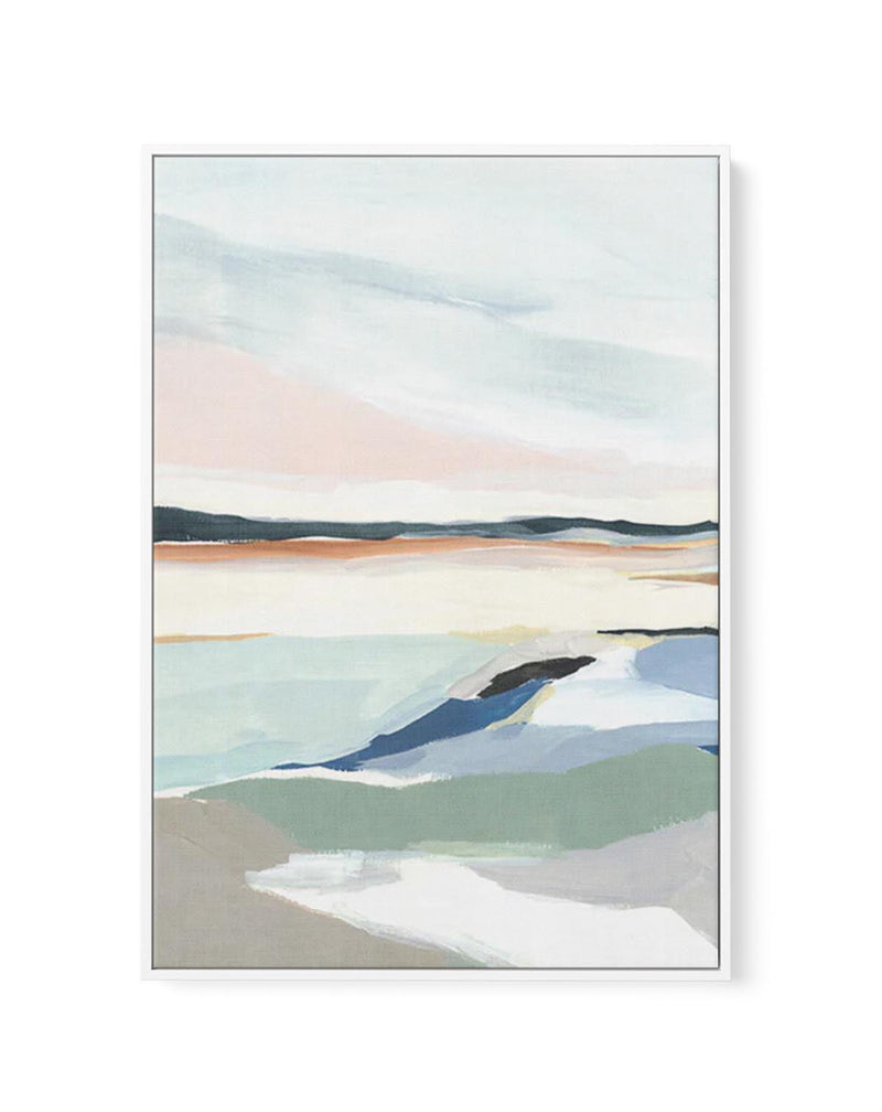 Buy Tranquil I Landscape Painting Framed Canvas Wall Art – Olive et Oriel