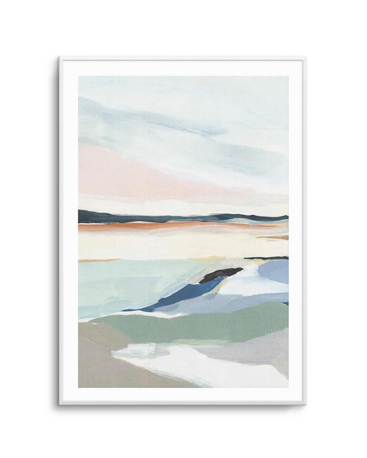 Tranquil I Abstract Painting Framed Art Print or Poster – Olive et Oriel