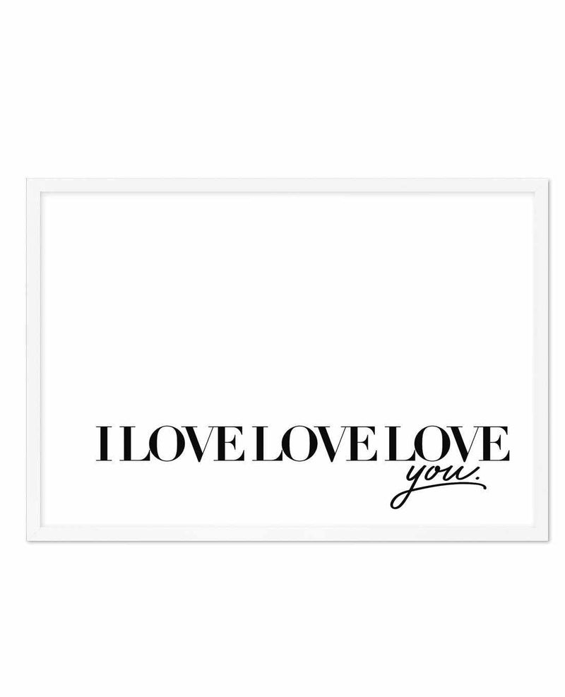 Triple the Love Art Print-PRINT-Olive et Oriel-Olive et Oriel-A5 | 5.8" x 8.3" | 14.8 x 21cm-White-With White Border-Buy-Australian-Art-Prints-Online-with-Olive-et-Oriel-Your-Artwork-Specialists-Austrailia-Decorate-With-Coastal-Photo-Wall-Art-Prints-From-Our-Beach-House-Artwork-Collection-Fine-Poster-and-Framed-Artwork