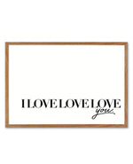 Triple the Love Art Print-PRINT-Olive et Oriel-Olive et Oriel-50x70 cm | 19.6" x 27.5"-Walnut-With White Border-Buy-Australian-Art-Prints-Online-with-Olive-et-Oriel-Your-Artwork-Specialists-Austrailia-Decorate-With-Coastal-Photo-Wall-Art-Prints-From-Our-Beach-House-Artwork-Collection-Fine-Poster-and-Framed-Artwork