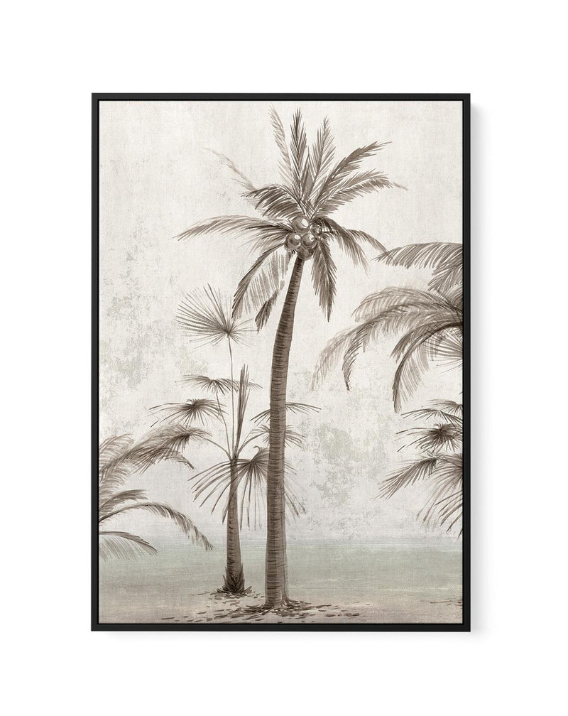 Tropic Palm II | Framed Canvas-CANVAS-You can shop wall art online with Olive et Oriel for everything from abstract art to fun kids wall art. Our beautiful modern art prints and canvas art are available from large canvas prints to wall art paintings and our proudly Australian artwork collection offers only the highest quality framed large wall art and canvas art Australia - You can buy fashion photography prints or Hampton print posters and paintings on canvas from Olive et Oriel and have them d