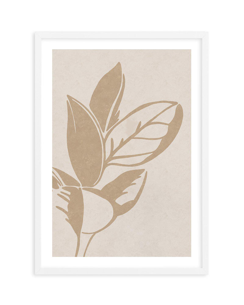 Tropic Palm in Beige Art Print-PRINT-Olive et Oriel-Olive et Oriel-A5 | 5.8" x 8.3" | 14.8 x 21cm-White-With White Border-Buy-Australian-Art-Prints-Online-with-Olive-et-Oriel-Your-Artwork-Specialists-Austrailia-Decorate-With-Coastal-Photo-Wall-Art-Prints-From-Our-Beach-House-Artwork-Collection-Fine-Poster-and-Framed-Artwork