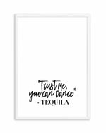 Trust me, you can dance Art Print-PRINT-Olive et Oriel-Olive et Oriel-A5 | 5.8" x 8.3" | 14.8 x 21cm-White-With White Border-Buy-Australian-Art-Prints-Online-with-Olive-et-Oriel-Your-Artwork-Specialists-Austrailia-Decorate-With-Coastal-Photo-Wall-Art-Prints-From-Our-Beach-House-Artwork-Collection-Fine-Poster-and-Framed-Artwork