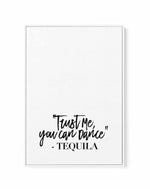 Trust me, you can dance | Framed Canvas-CANVAS-You can shop wall art online with Olive et Oriel for everything from abstract art to fun kids wall art. Our beautiful modern art prints and canvas art are available from large canvas prints to wall art paintings and our proudly Australian artwork collection offers only the highest quality framed large wall art and canvas art Australia - You can buy fashion photography prints or Hampton print posters and paintings on canvas from Olive et Oriel and ha