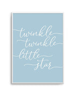 Twinkle Twinkle Little Star | 6 Colour Options Art Print-PRINT-Olive et Oriel-Olive et Oriel-A5 | 5.8" x 8.3" | 14.8 x 21cm-Oak-With White Border-Buy-Australian-Art-Prints-Online-with-Olive-et-Oriel-Your-Artwork-Specialists-Austrailia-Decorate-With-Coastal-Photo-Wall-Art-Prints-From-Our-Beach-House-Artwork-Collection-Fine-Poster-and-Framed-Artwork