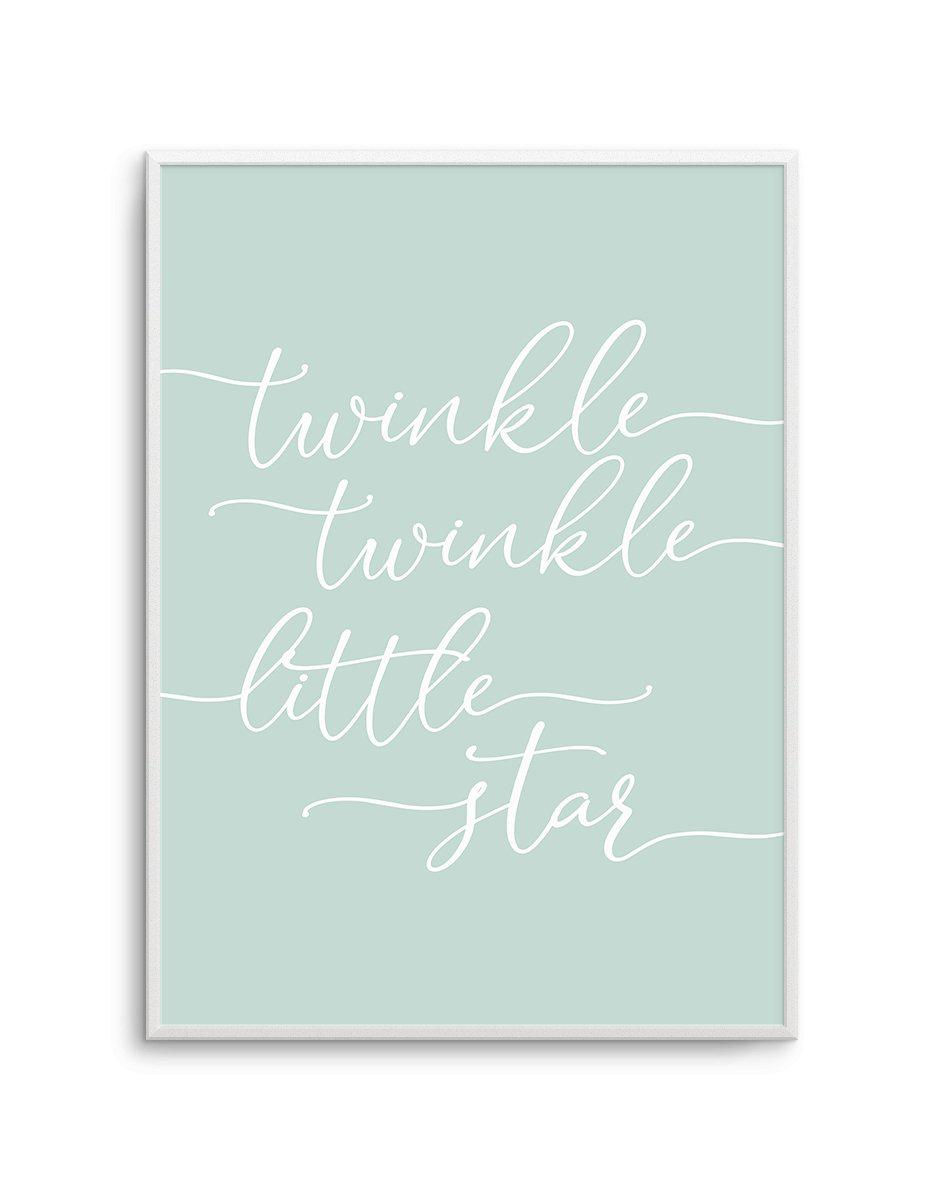 Twinkle Twinkle Little 2024 Star- Framed Celtic Art Print