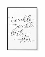 Twinkle Twinkle Little Star | 6 Colour Options | Framed Canvas-CANVAS-You can shop wall art online with Olive et Oriel for everything from abstract art to fun kids wall art. Our beautiful modern art prints and canvas art are available from large canvas prints to wall art paintings and our proudly Australian artwork collection offers only the highest quality framed large wall art and canvas art Australia - You can buy fashion photography prints or Hampton print posters and paintings on canvas fro