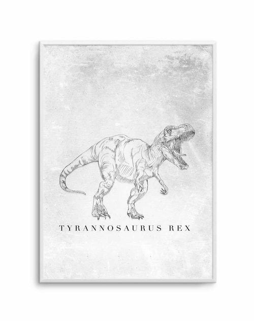 Tyrannosaurus Rex PT | Dinosaur Collection Art Print-PRINT-Olive et Oriel-Olive et Oriel-A5 | 5.8" x 8.3" | 14.8 x 21cm-Unframed Art Print-With White Border-Buy-Australian-Art-Prints-Online-with-Olive-et-Oriel-Your-Artwork-Specialists-Austrailia-Decorate-With-Coastal-Photo-Wall-Art-Prints-From-Our-Beach-House-Artwork-Collection-Fine-Poster-and-Framed-Artwork